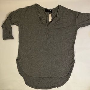 Gray Jersey Henley | Women’s Small